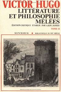 Litterature Et Philosophie Melees