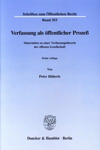 Verfassung ALS Offentlicher Prozess