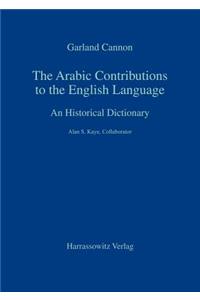 The Arabic Contributions to the English Language