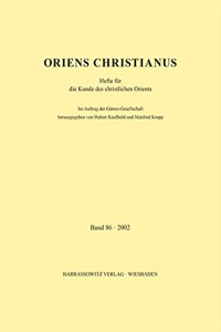 Oriens Christianus 86 (2002)