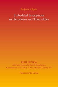 Embedded Inscriptions in Herodotus and Thucydides