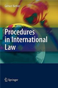 Procedures in International Law