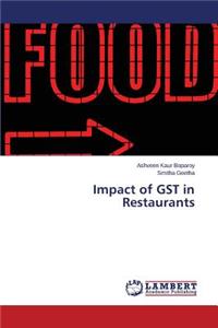 Impact of GST in Restaurants