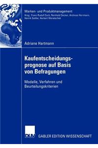 Kaufentscheidungsprognose Auf Basis Von Befragungen