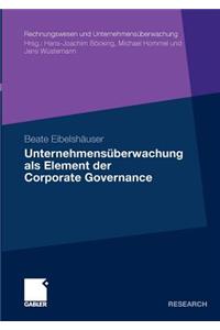 Unternehmensüberwachung ALS Element Der Corporate Governance