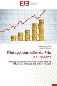 Pilotage Journalier Du Prix de Revient