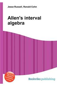 Allen's Interval Algebra
