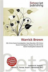 Warrick Brown
