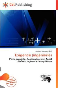 Exigence (Ing Nierie)