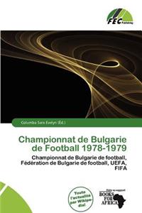Championnat de Bulgarie de Football 1978-1979