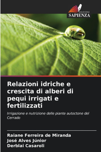 Relazioni idriche e crescita di alberi di pequi irrigati e fertilizzati