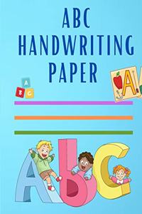 ABC Handwriting Workbook For Kids