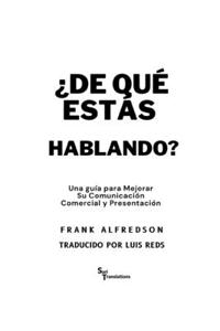¿De qué estás hablando?