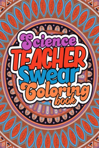 Science Teacher Swear Coloring Book