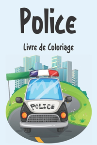 Police Livre de Coloriage