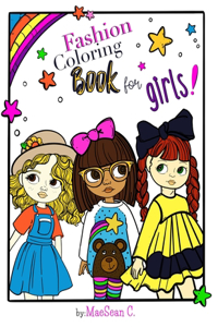 Fashion Coloring Book For Girls