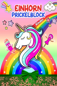 Prickelblock Einhorn Kinder