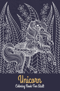 unicorn coloring book for adult
