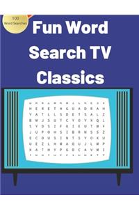 Fun Word Search TV and Classics. 100 Word Searches.