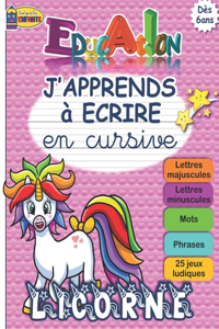 J'APPRENDS à ECRIRE en cursive