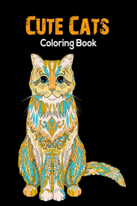 Cute Cats Coloring Book