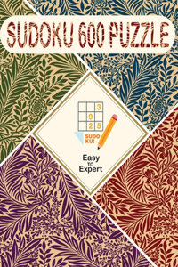 Sudoku 600 Puzzles Easy to Expert