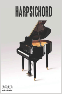 Harpsichord 2021 Wall Calendar