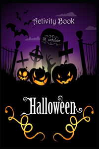 Activity Book Halloween