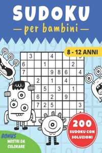 SUDOKU per bambini 8-12 anni