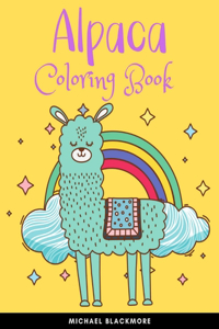 Alpaca Coloring Book
