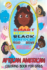 African American Coloring Book For Girls