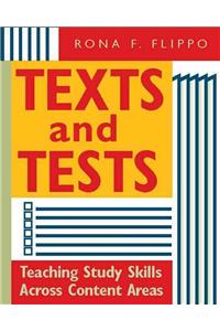 Texts and Tests: Teaching Study Skills Across Content Areas