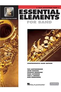 Essential Elements for Band Eb Alto Saxophone - Book 2 with Eei