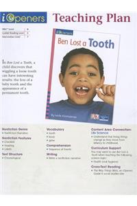 Ben Lost a Tooth Teaching Plan, Grade K