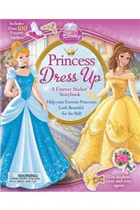 Disney Princess: Princess Dress Up: A Forever Sticker Storybook