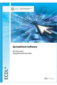 ECDL Spreadsheet Software Using Excel 2016 (BCS ITQ Level 2)