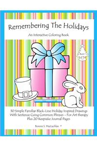 Remembering The Holidays - Book 1
