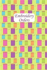 Embroidery Orders