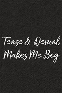 Tease and Denial Makes Me Beg