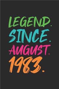 Legend Since August 1983