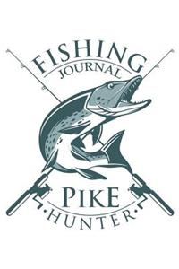Fishing Journal Pike Hunter