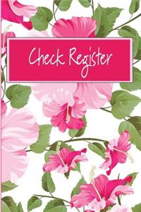 Check Register