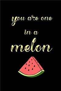 You are one in a melon