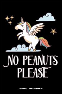 No Peanuts Please Food Allergy Journal