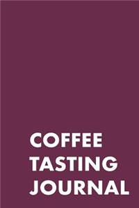 Coffee Tasting Journal