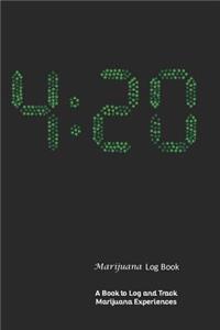 Marijuana Log Book