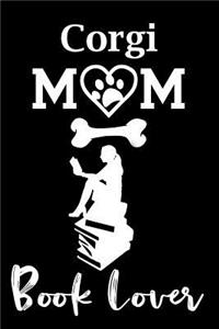 Corgi Mom Book Lover