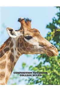 Composition Notebook College Ruled