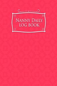 Nanny Daily Log Book