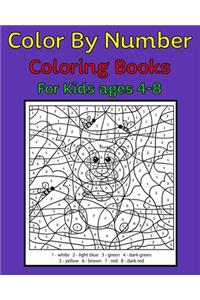 Color By Number Coloring Books For kids ages 4-8